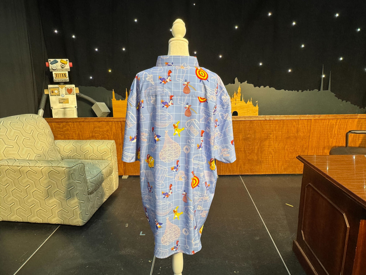 Cheap 3D Tricks Button Up Shirt