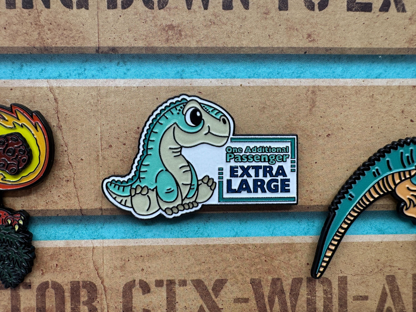 Counting Down to Extinction Limited Edition Pin Set