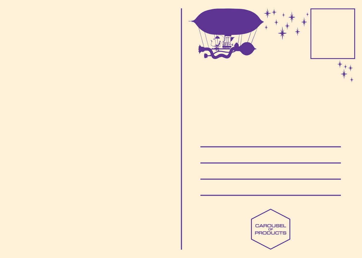 Never Give Up Postcard
