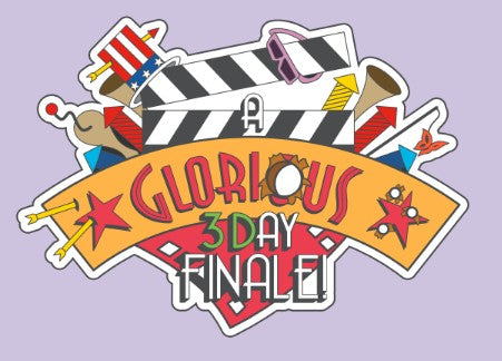 A Glorious Finale Logo Pin