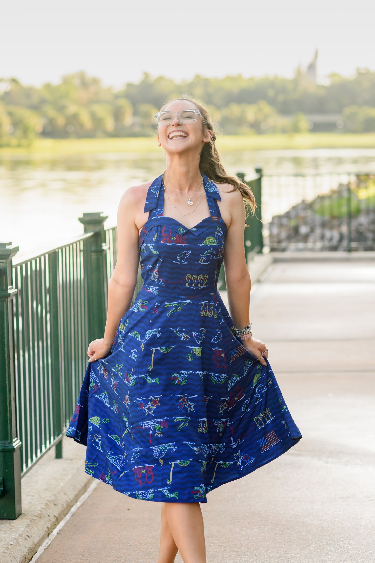 Electrical Water Pageant Dress (PRE-ORDER)
