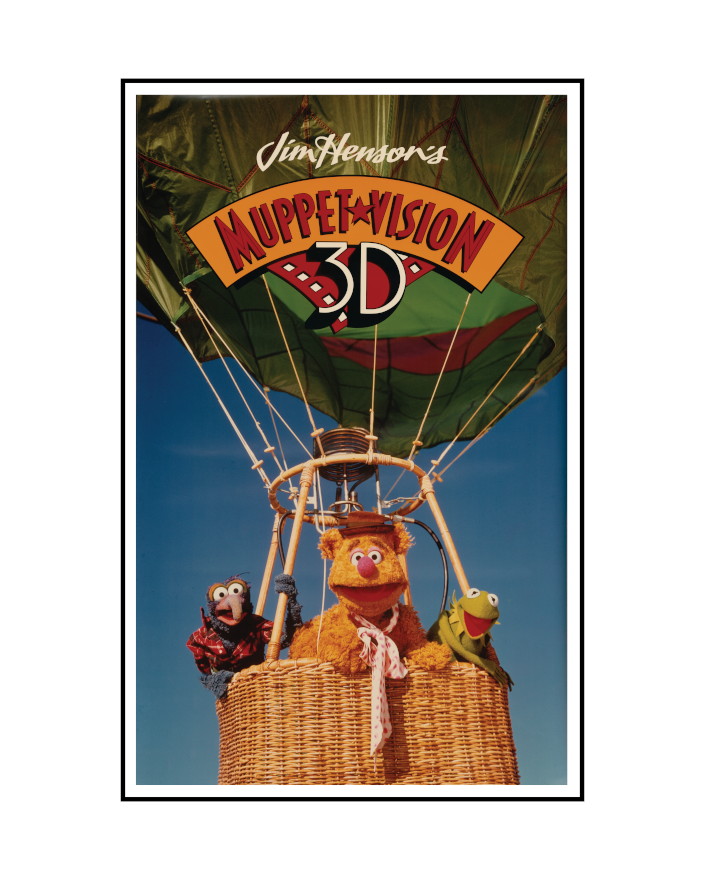 MuppetVision 3D Hot Air Balloon Attraction Poster Print