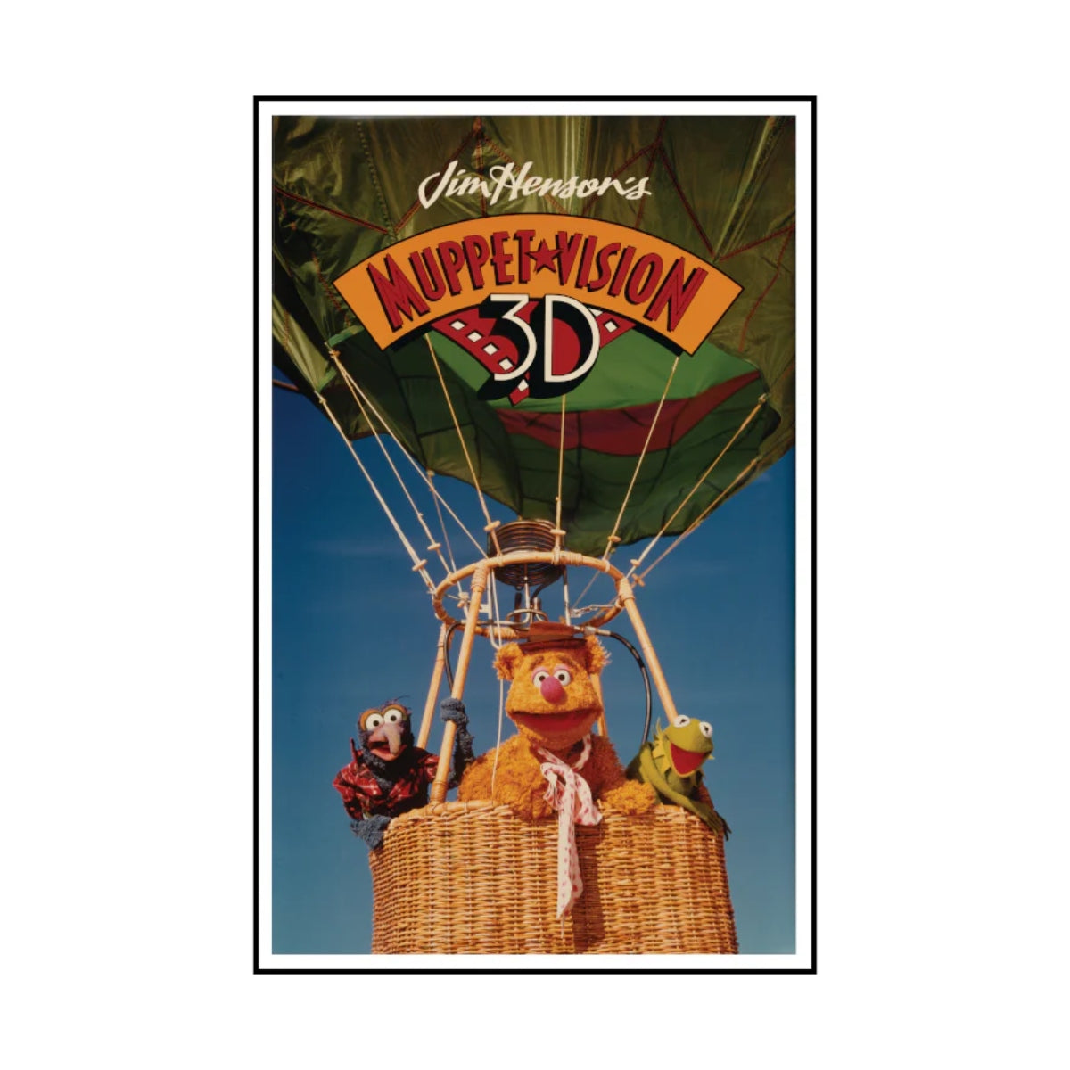 MuppetVision 3D Hot Air Balloon Attraction Poster Print