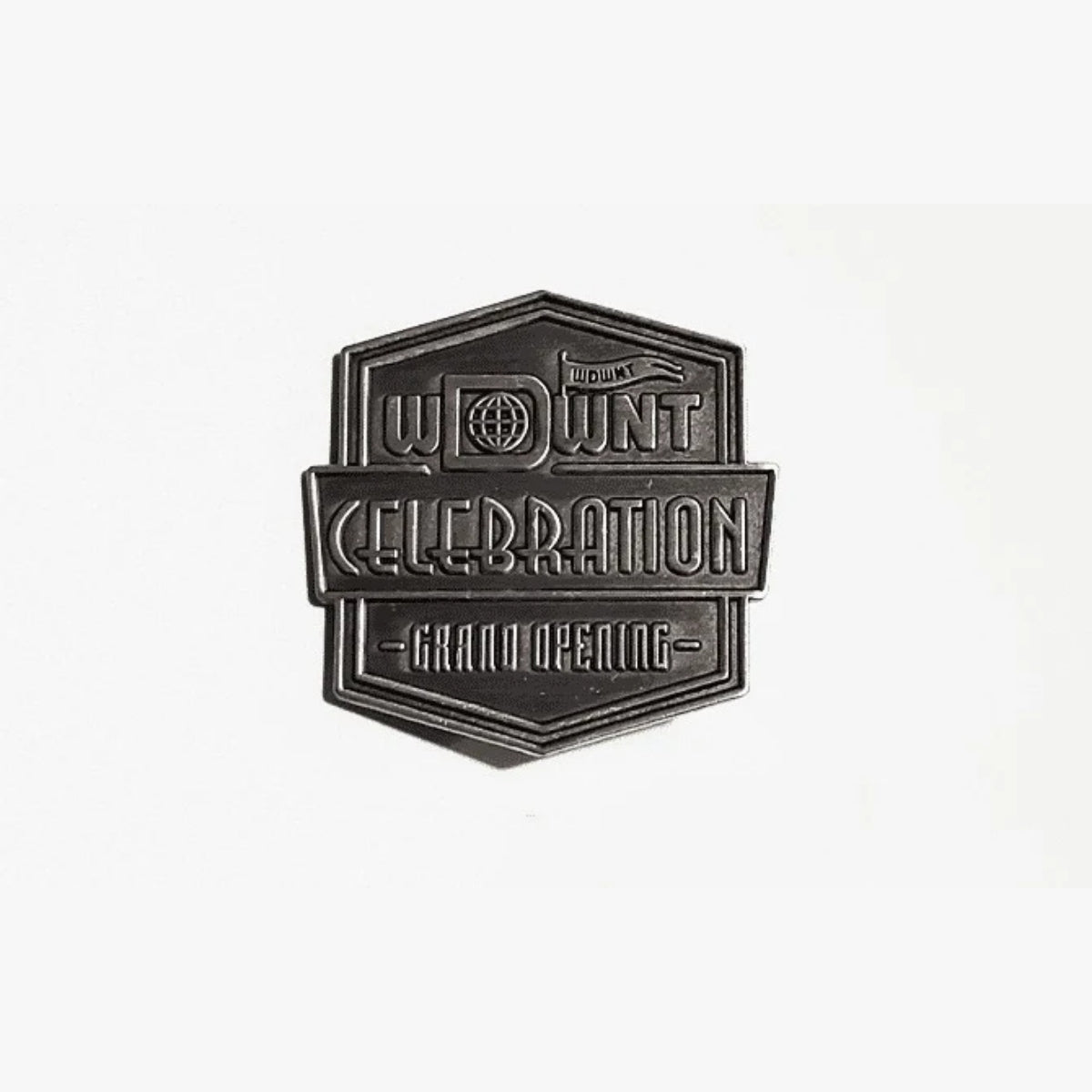 WDWNT Celebration Silver Logo Pin