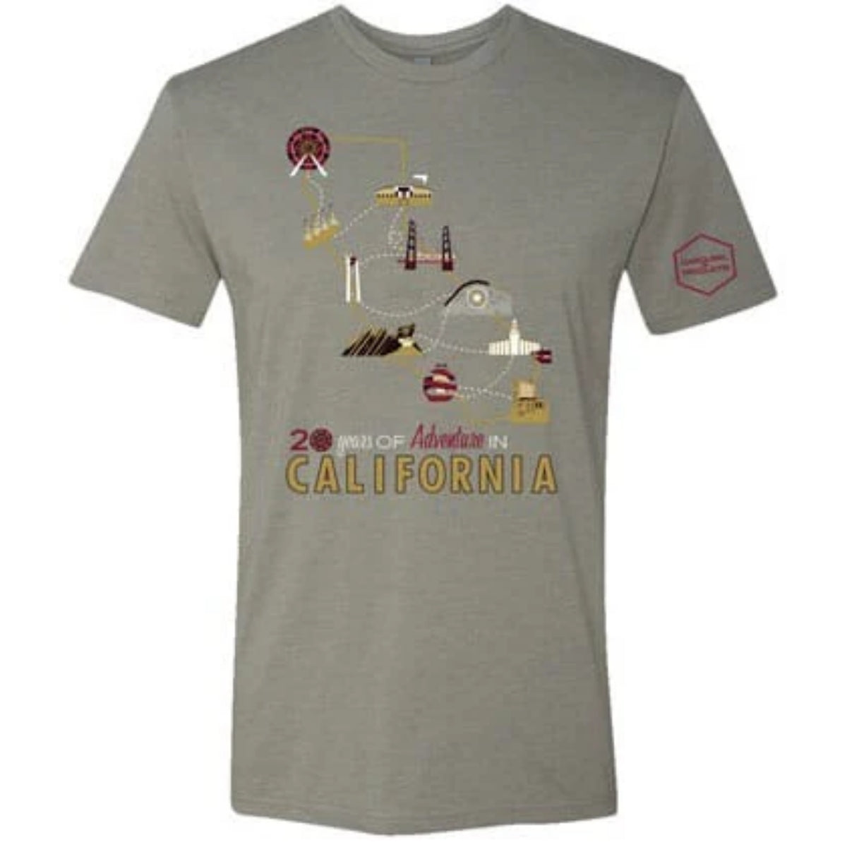 California Adventure Gray T-Shirt