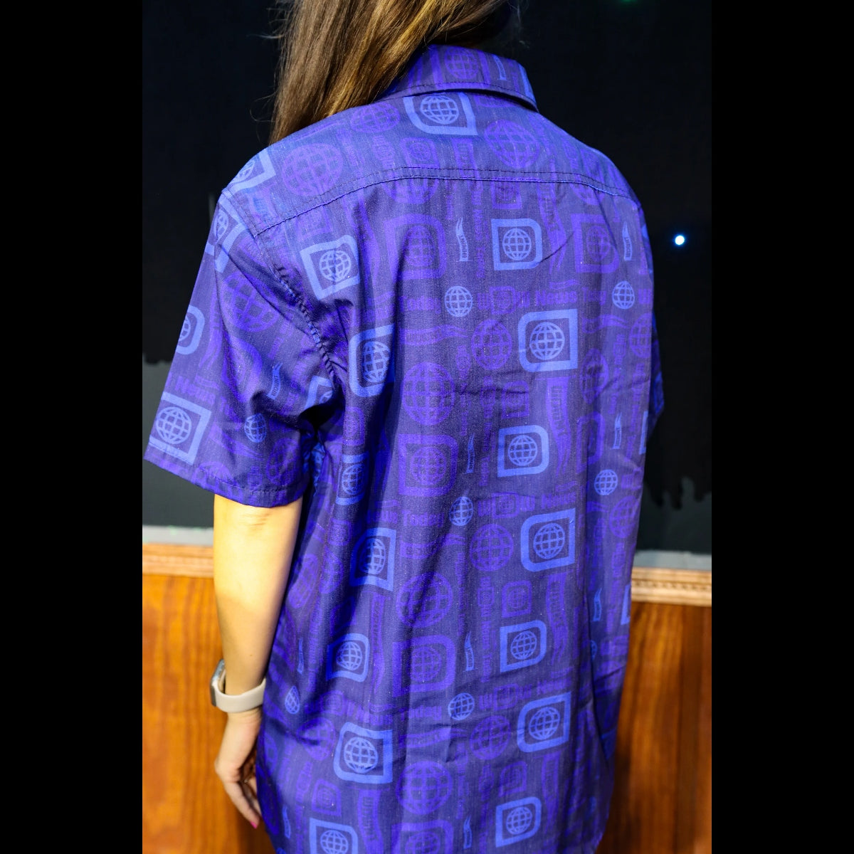 WDW News Today D Logo Button Up Shirt