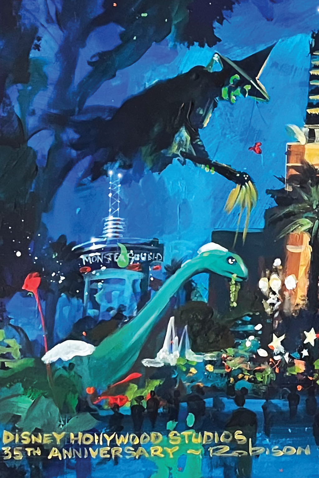 Stage 89 Chinese Theater Facade Print by Eric Robison