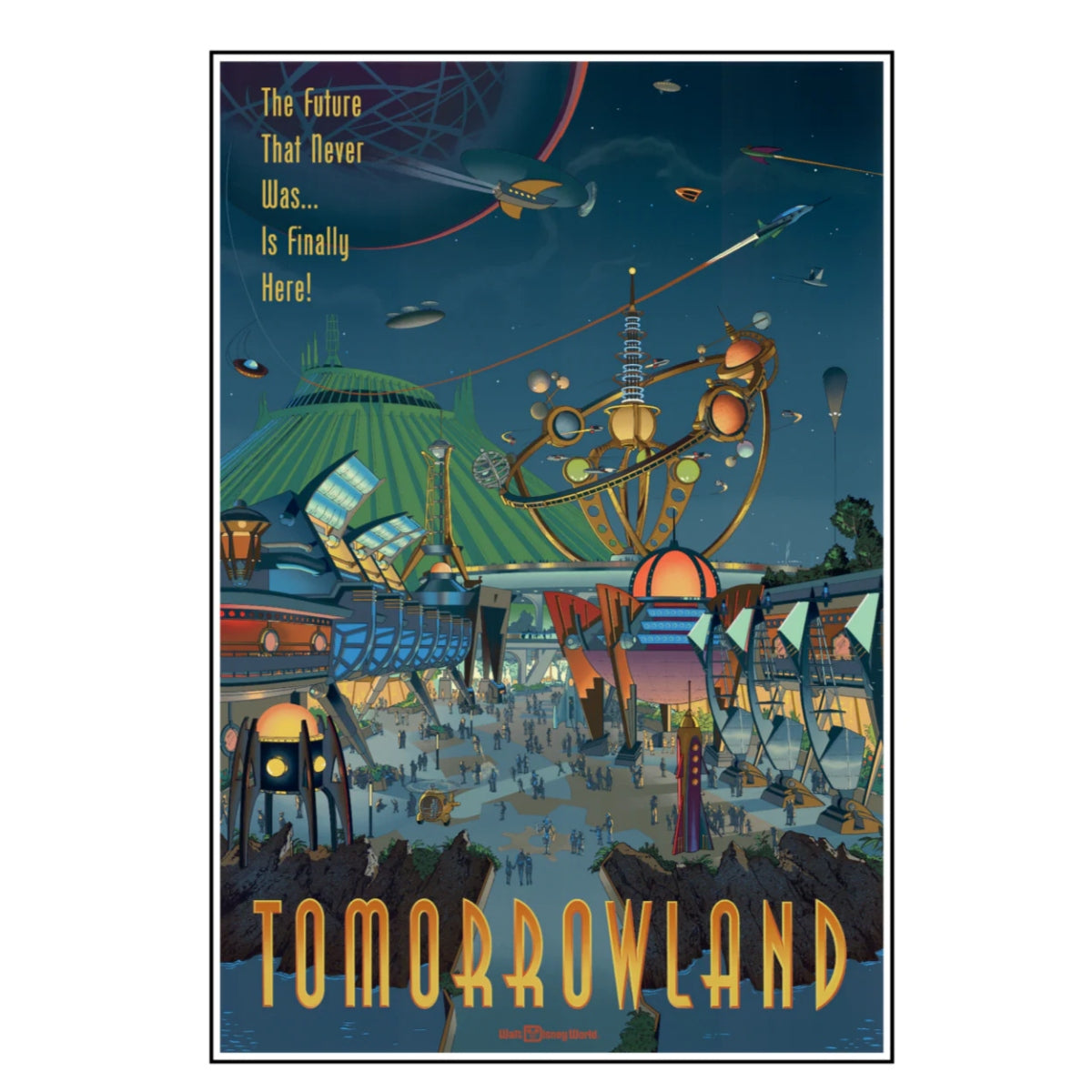 Tomorrowland '94 Poster Print