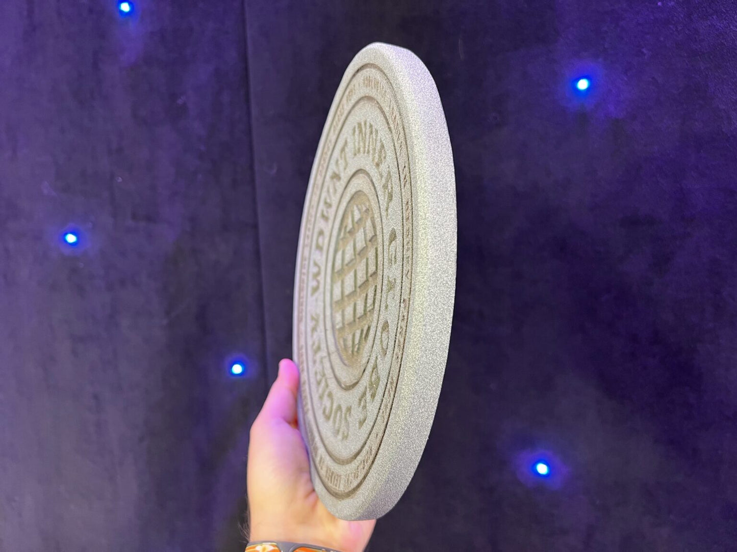 WIGS-Exclusive Collectible Logo Sign - Stone