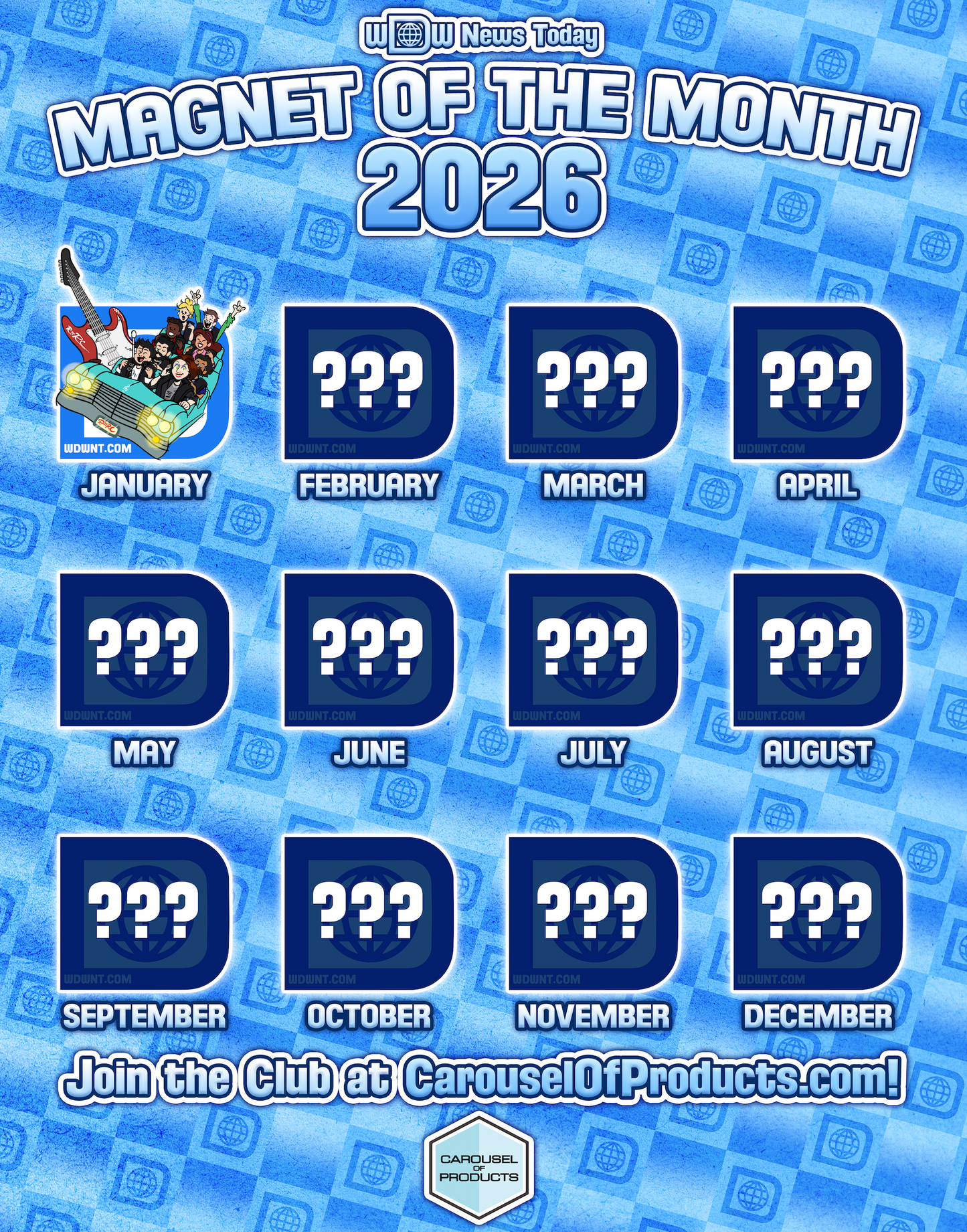 WDWNT Magnet of the Month Club