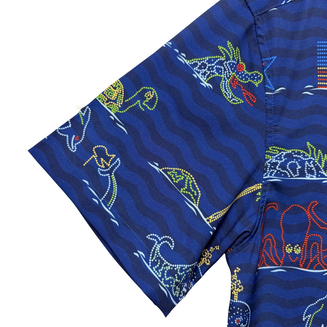 Electrical Water Pageant Button Up Shirt
