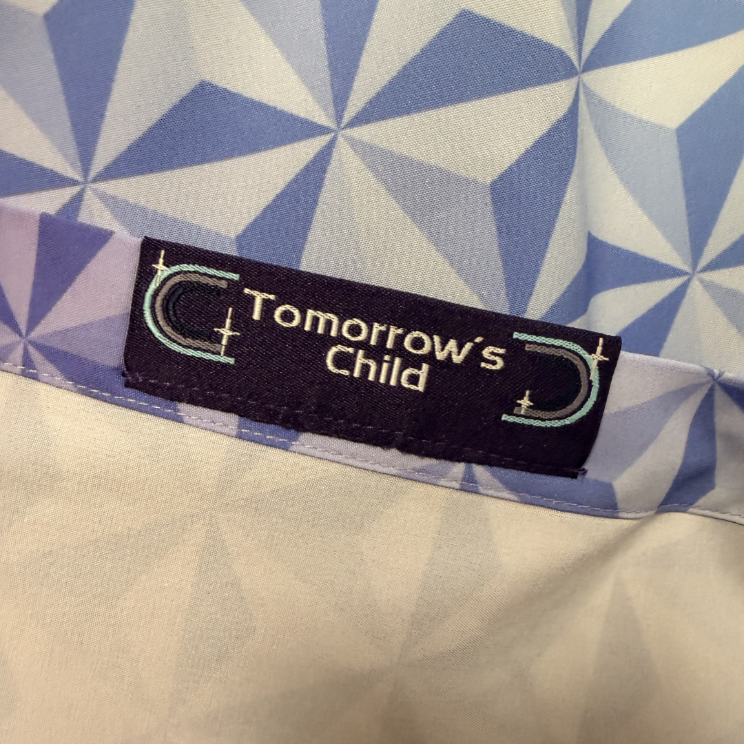 Spaceship Earth Moonrise Button Up Shirt