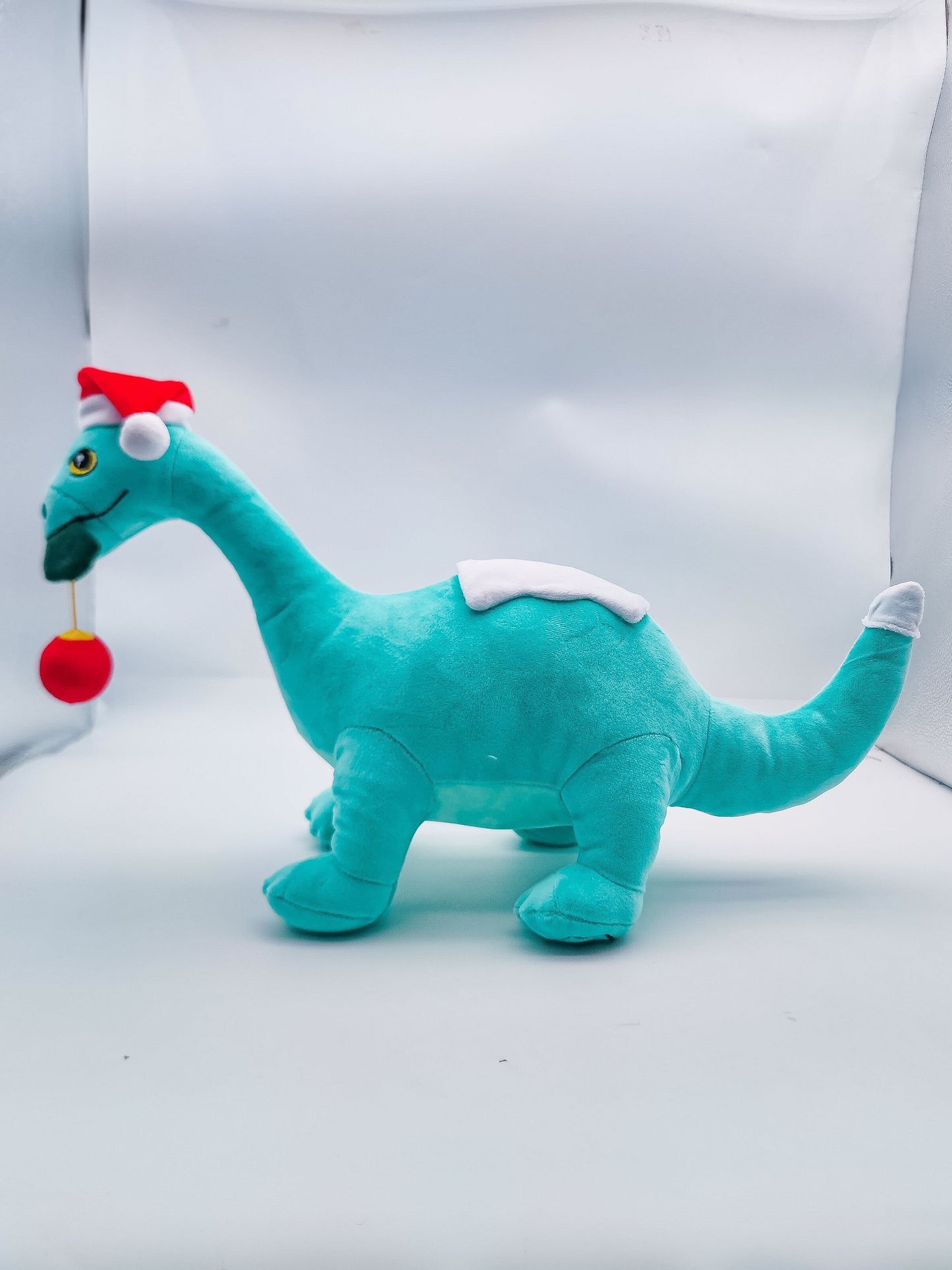 Santa Gertie Dinosaur Plush - PRE-ORDER