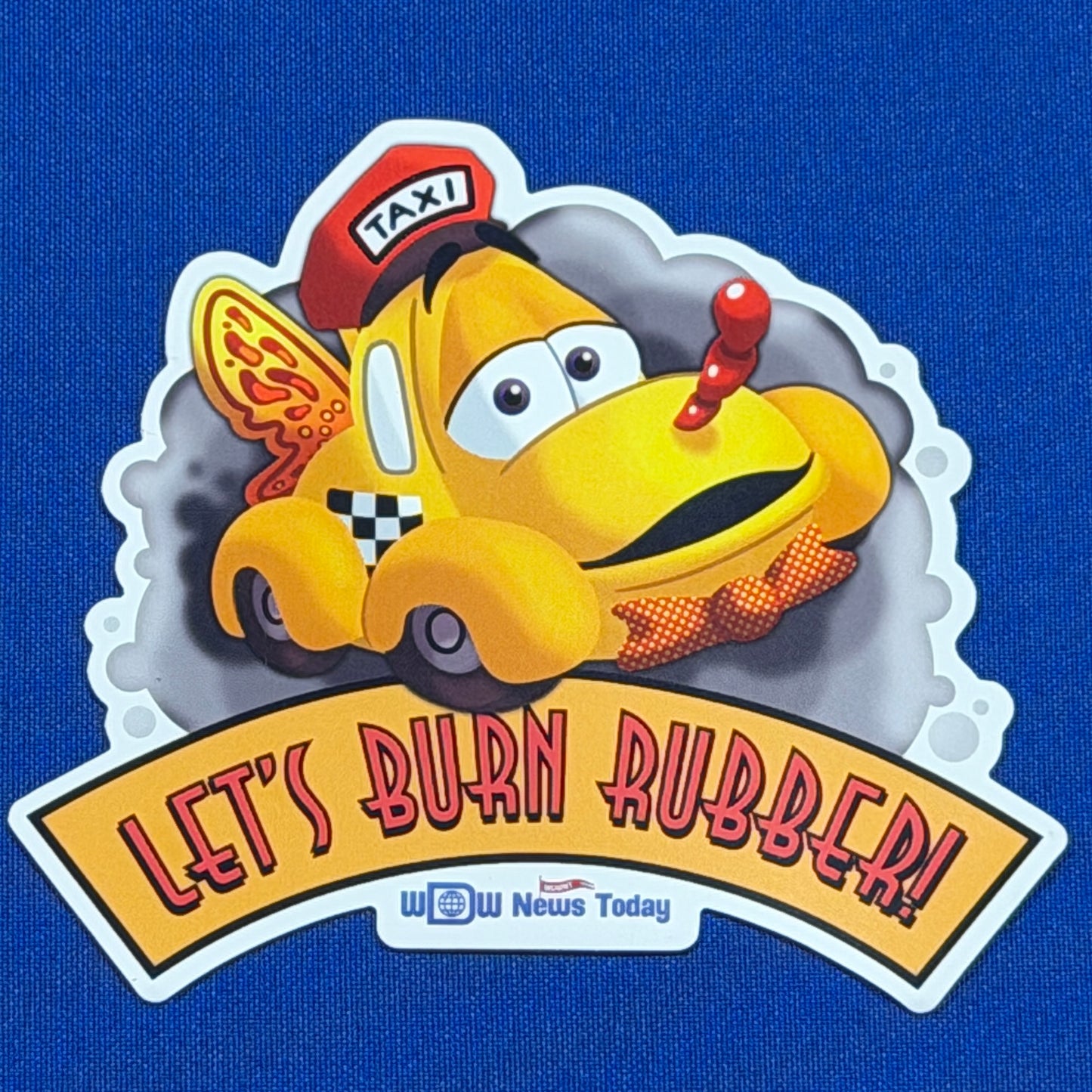 Let's Burn Rubber Magnet
