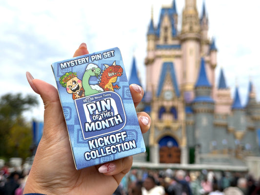 WDWNT Pin of the Month Kickoff Collection Blind Box Mystery Set
