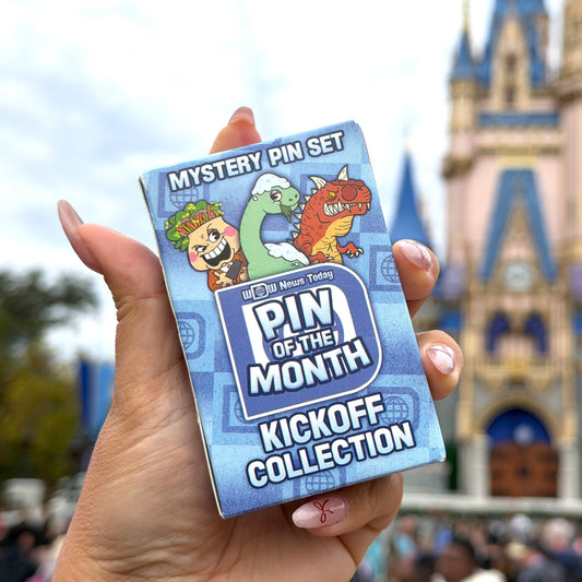 WDWNT Pin of the Month Kickoff Collection Blind Box Mystery Set