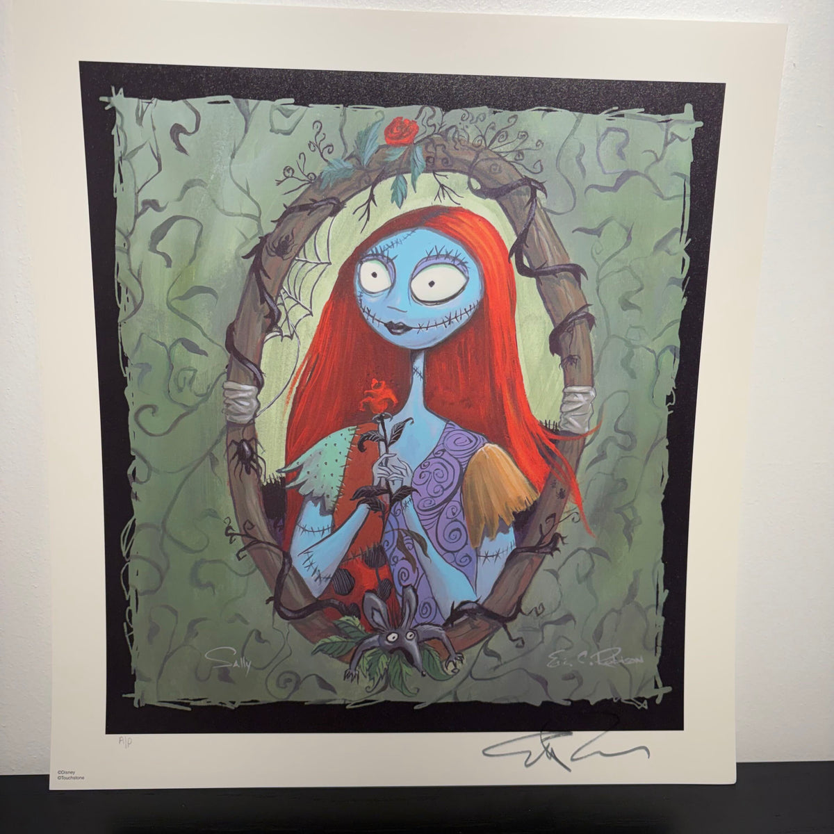 Sally Lithograph by Eric Robison (Signed)