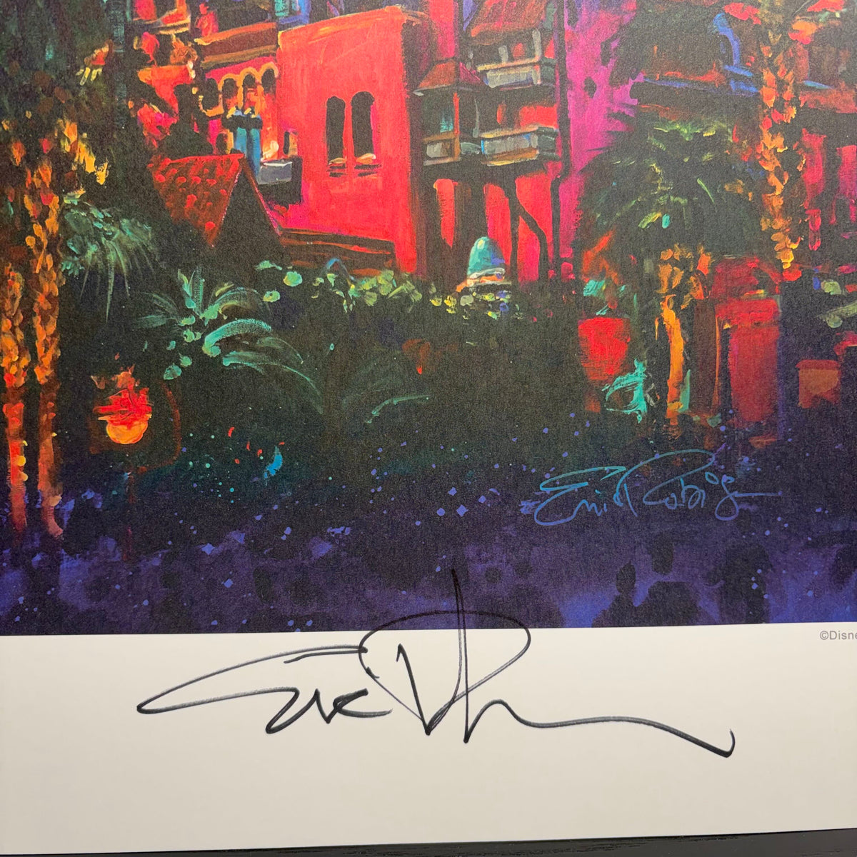 Tower of Terror Lithograph by Eric Robison (Signed)
