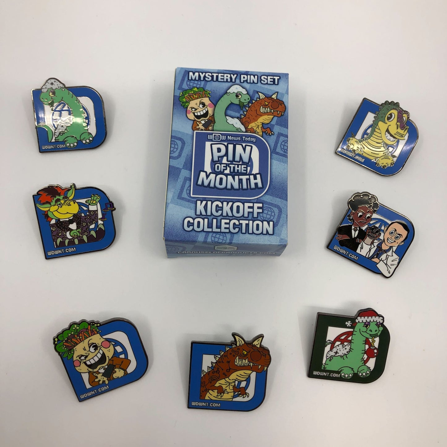 WDWNT Pin of the Month Kickoff Collection Blind Box Mystery Set