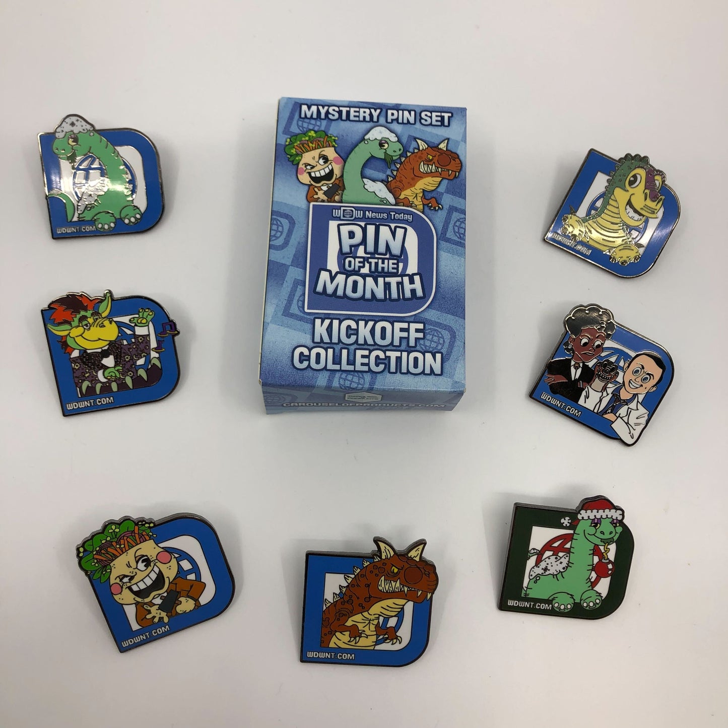 WDWNT Pin of the Month Kickoff Collection Blind Box Mystery Set