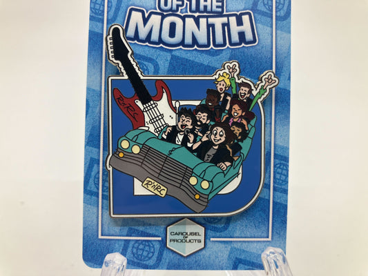 January Rock 'n' Roller Coaster Pin