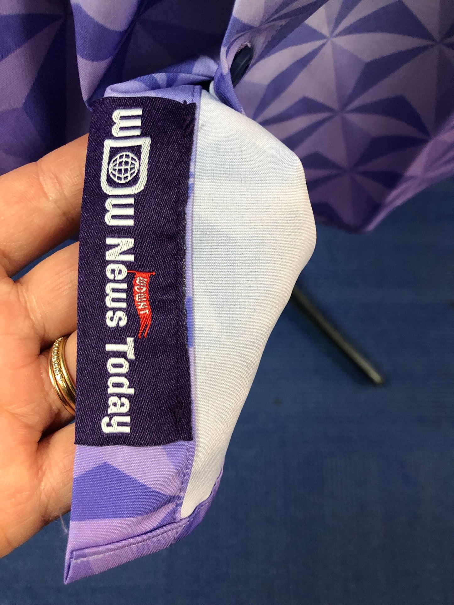 Spaceship Earth Moonrise Button Up Shirt