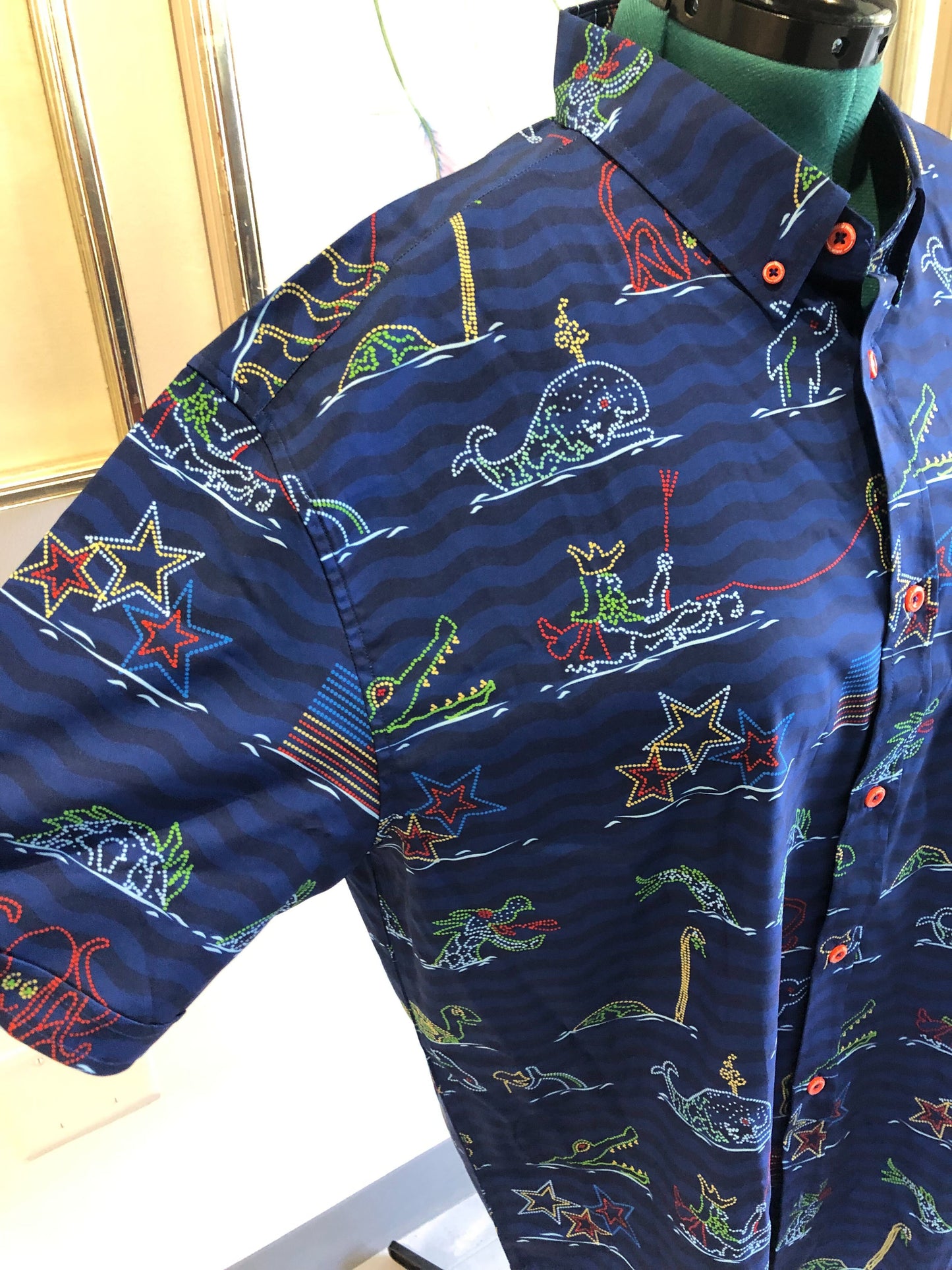 Electrical Water Pageant Button Up Shirt