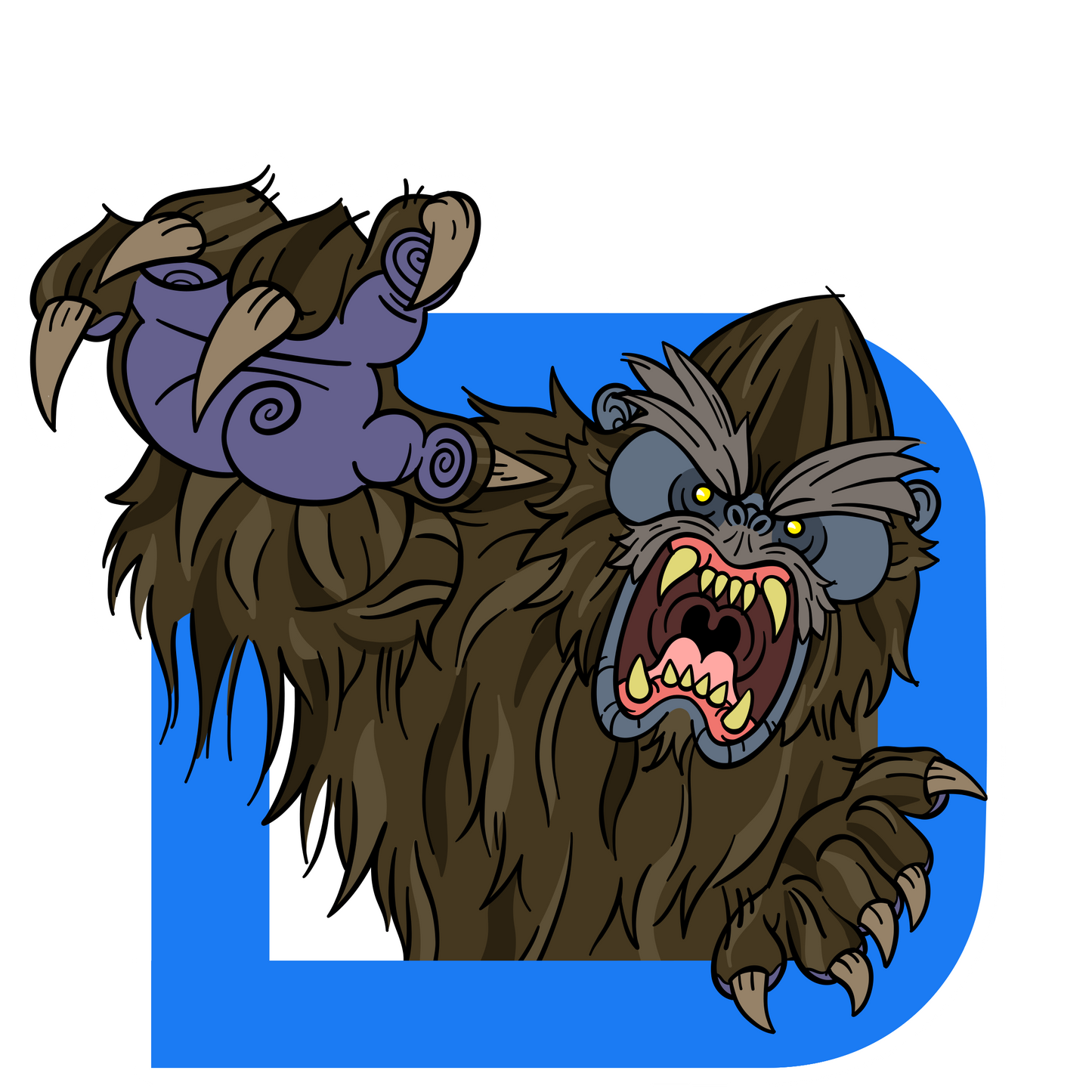 April Yeti Pin