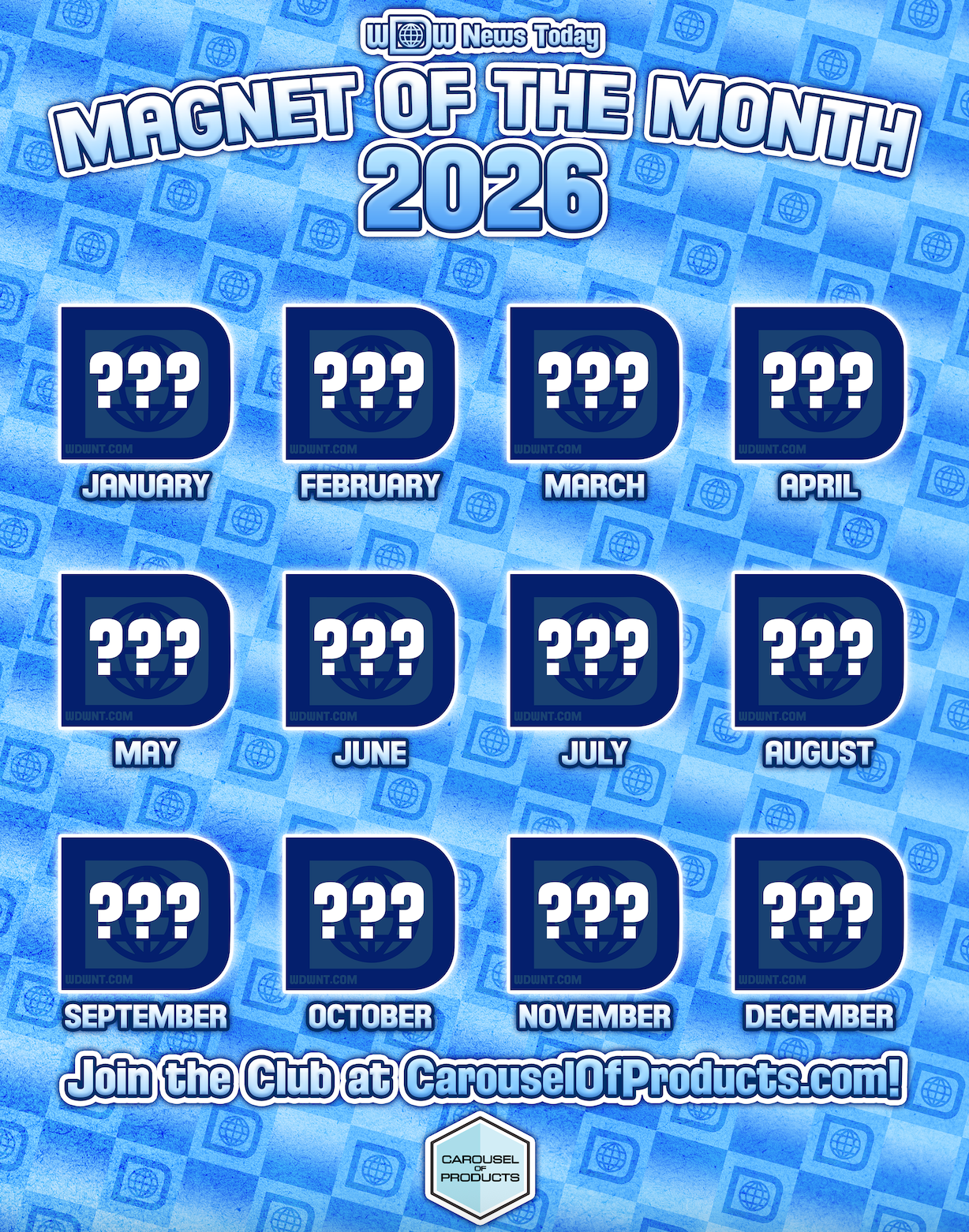 WDWNT Magnet of the Month Club