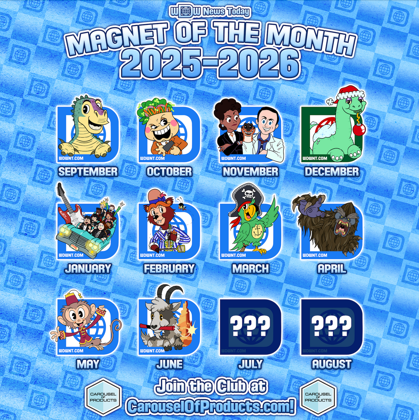 WDWNT Magnet of the Month Club