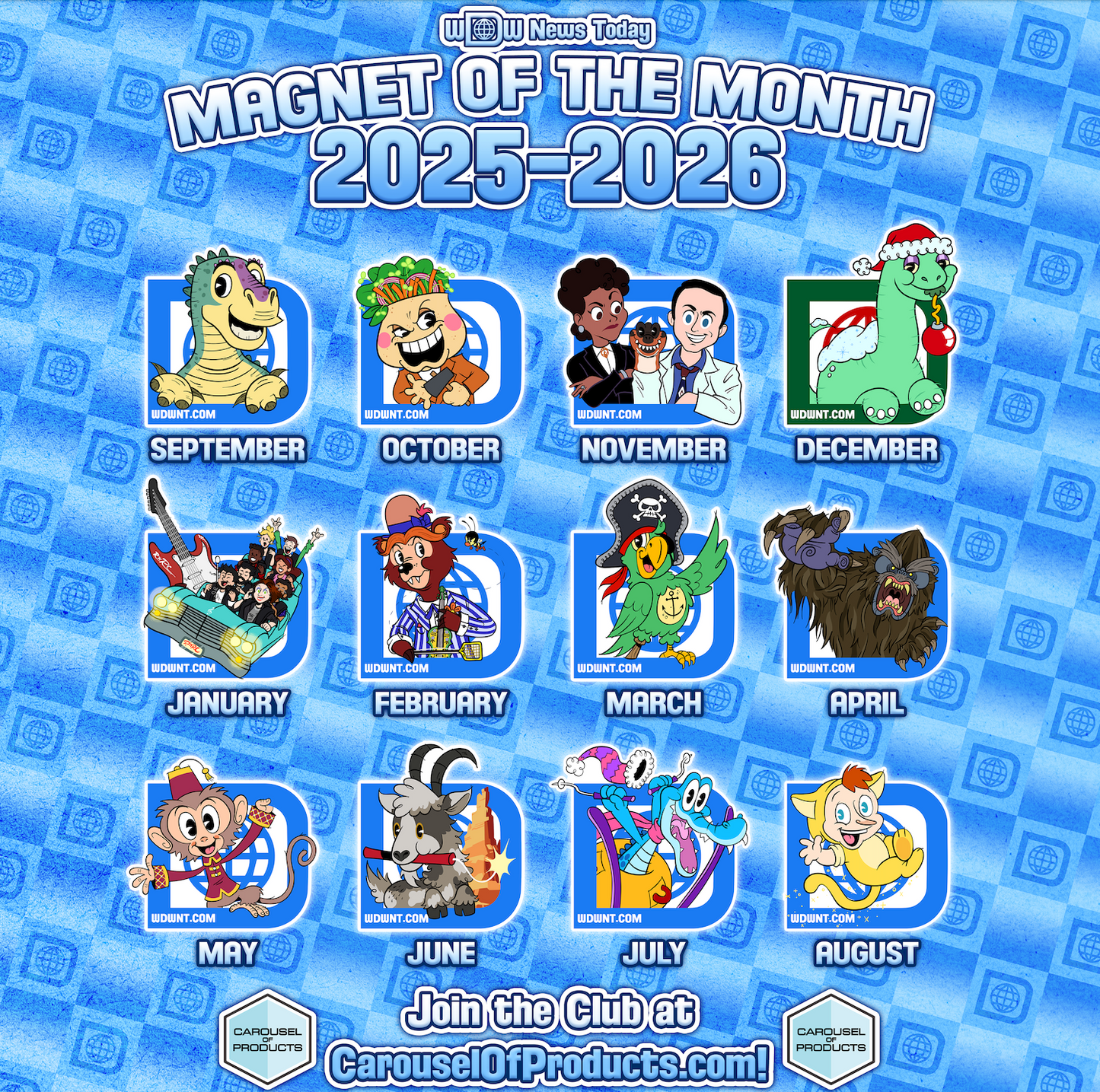 WDWNT Magnet of the Month Club