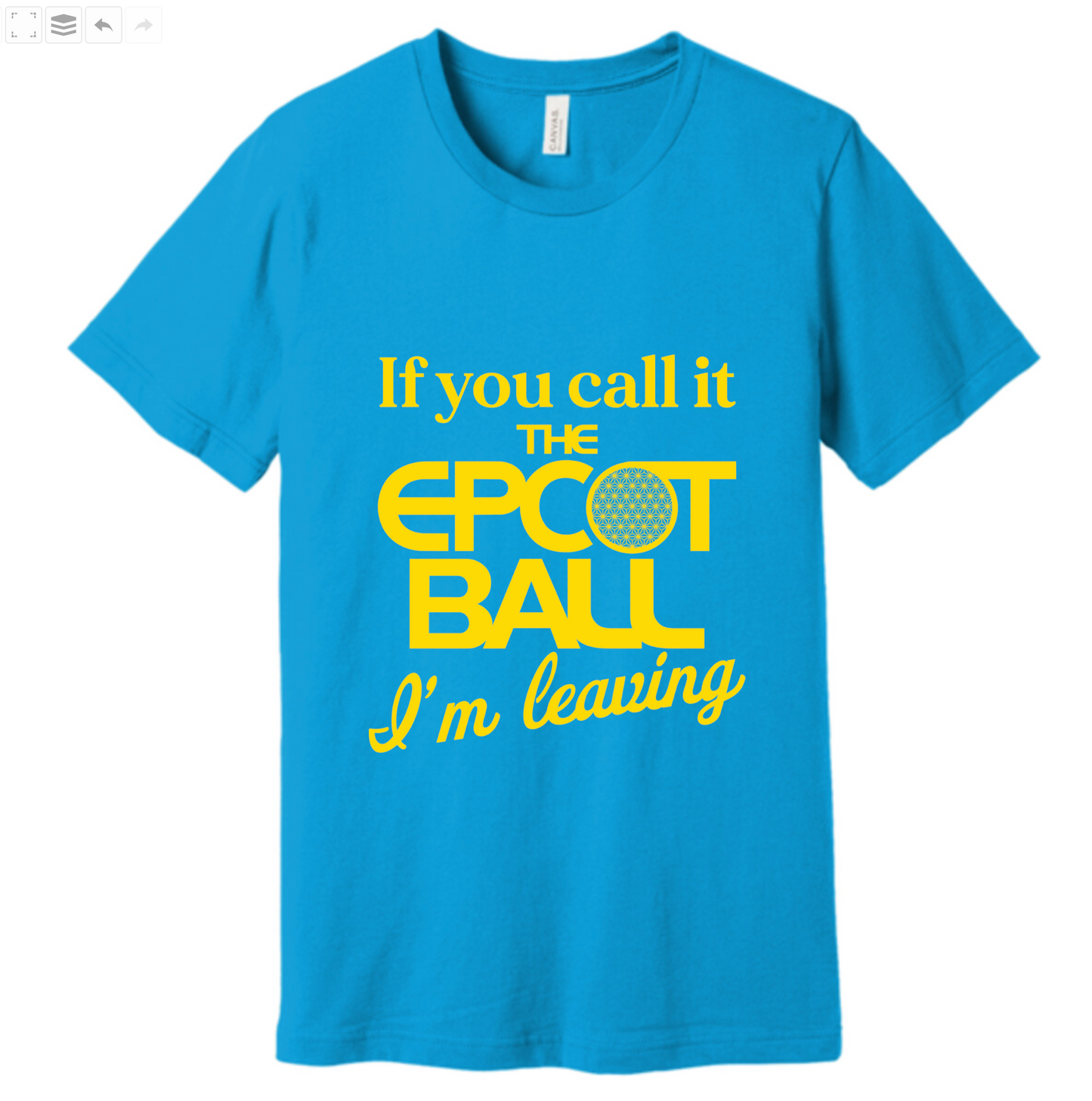 If You Call It the EPCOT Ball (Blue)