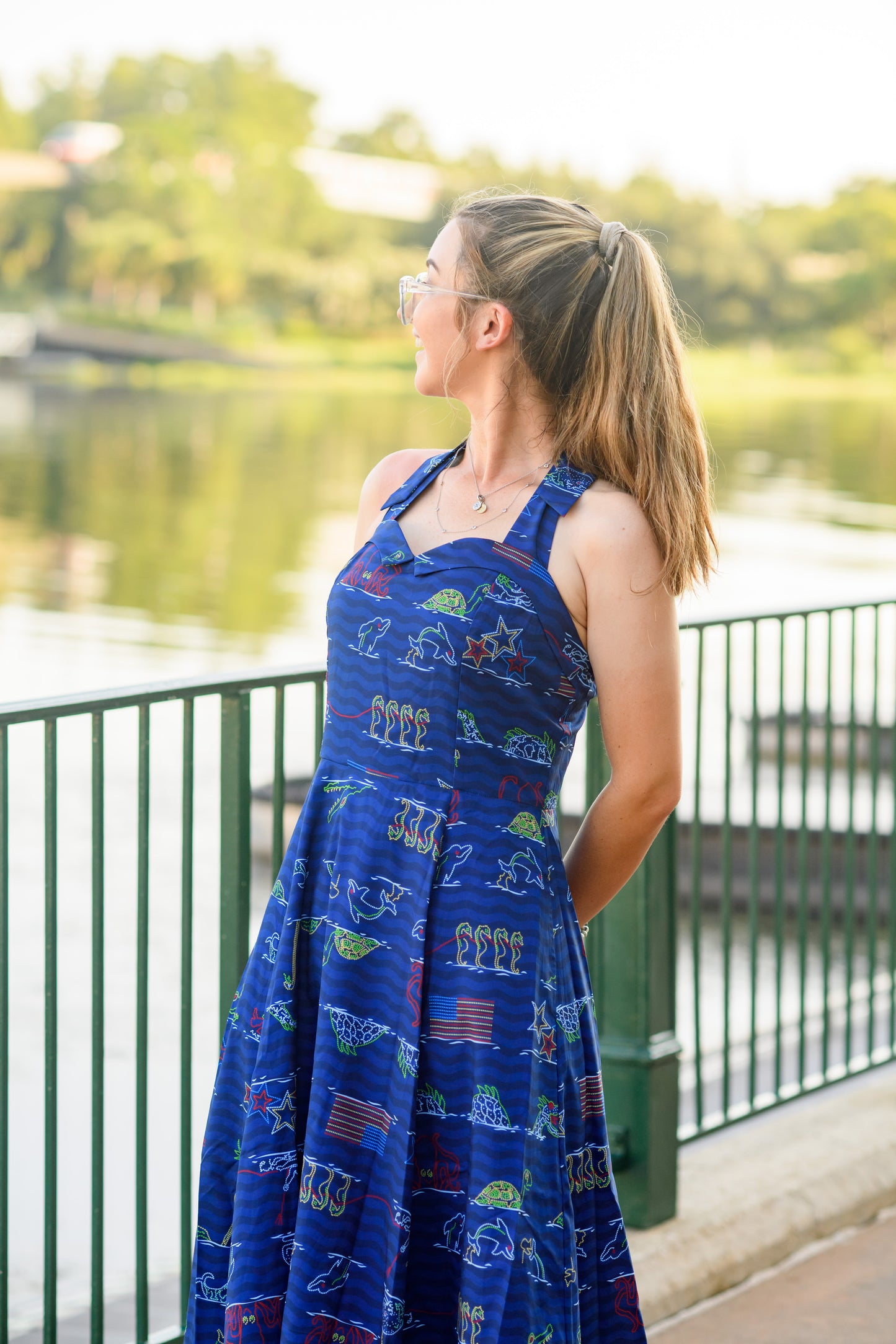 Electrical Water Pageant Dress (PRE-ORDER)