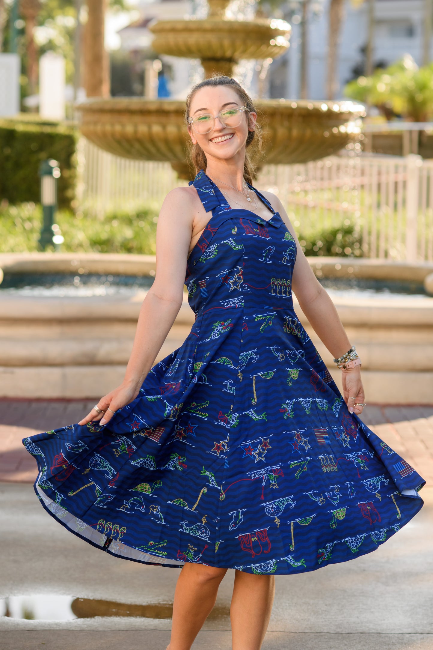 Electrical Water Pageant Dress (PRE-ORDER)