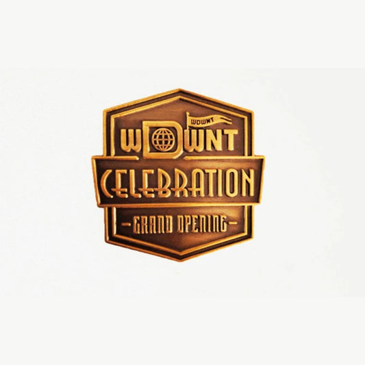 WDWNT Celebration Gold Logo Pin