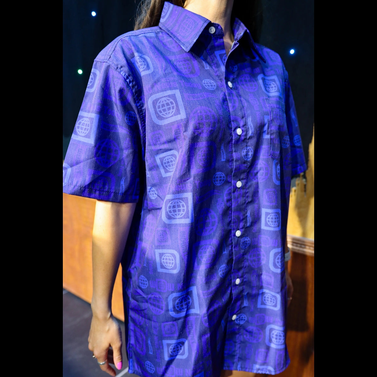 WDW News Today D Logo Button Up Shirt