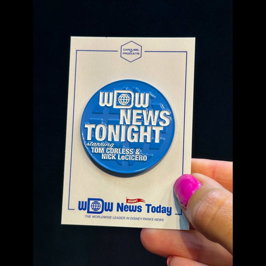 WDW News Tonight Logo Pin