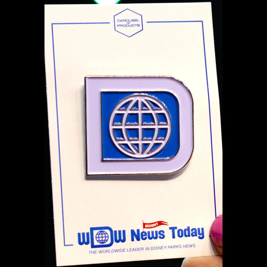 WDW News Today D Logo Pin