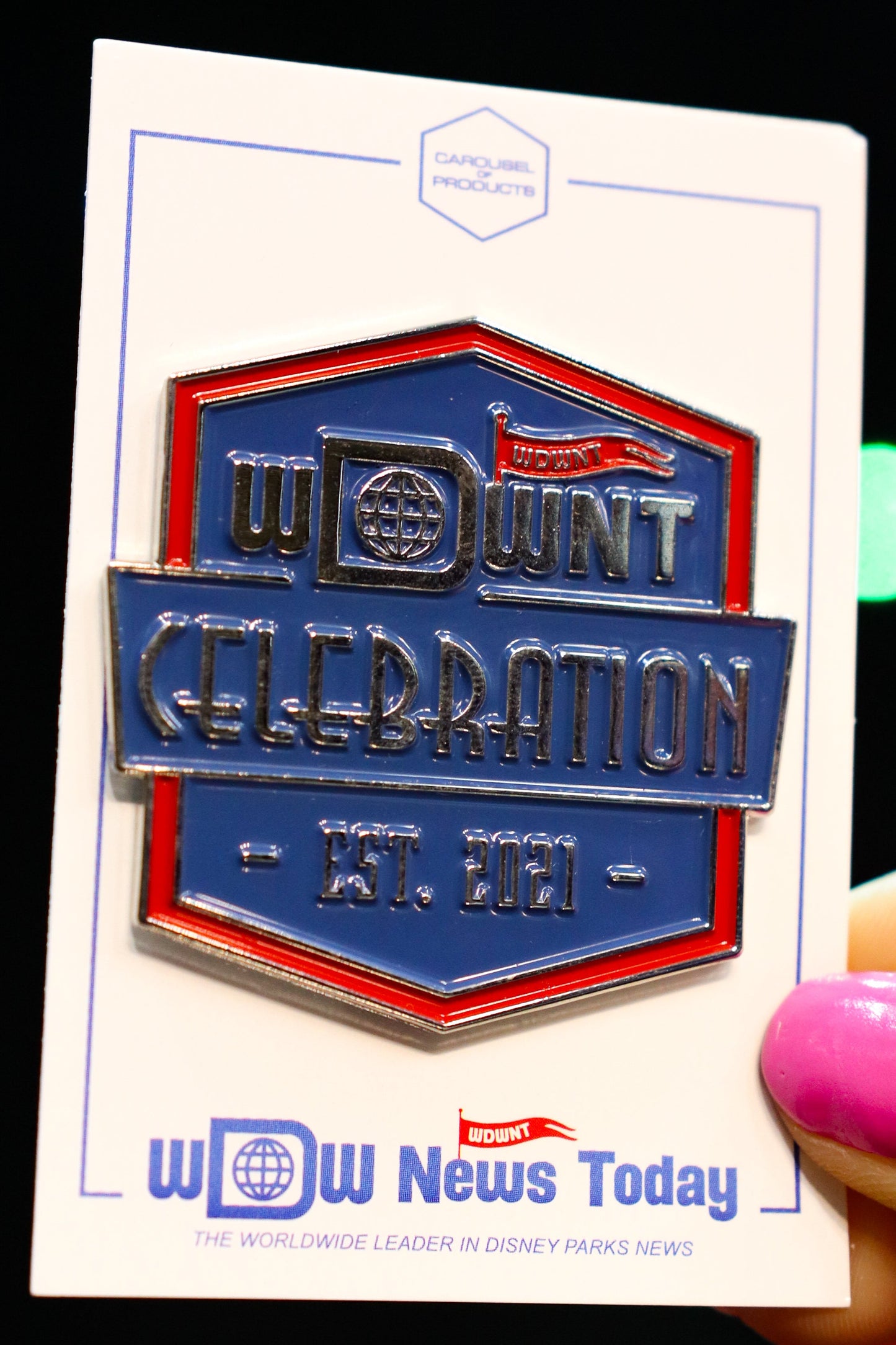 WDWNT Celebration Logo Pin