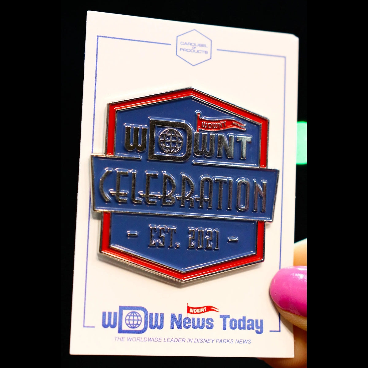 WDWNT Celebration Logo Pin