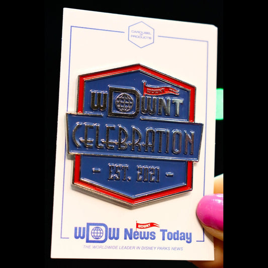 WDWNT Celebration Logo Pin